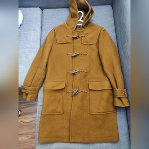 Uniqlo wool blend duffle coat